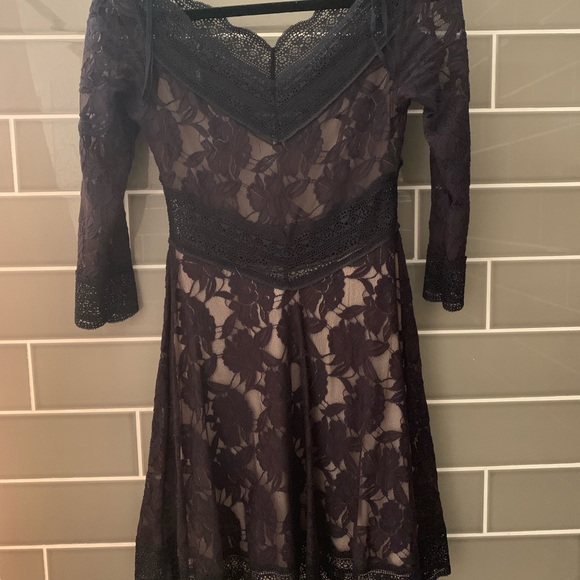 Free People black lace dress - Picture 6 of 7